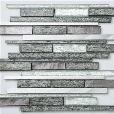 Glas Metaal Mix Mozaïek Backsplash Tegel